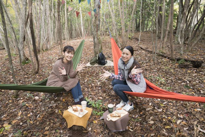 【小坂】溶岩台地の森でカフェトレッキング